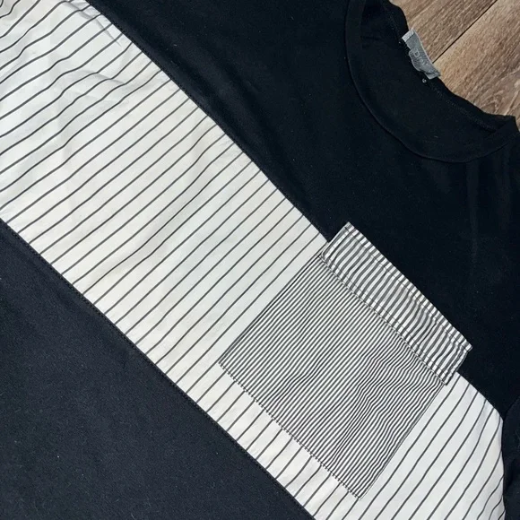 Dior Pin Stripe Pocket T-Shirt